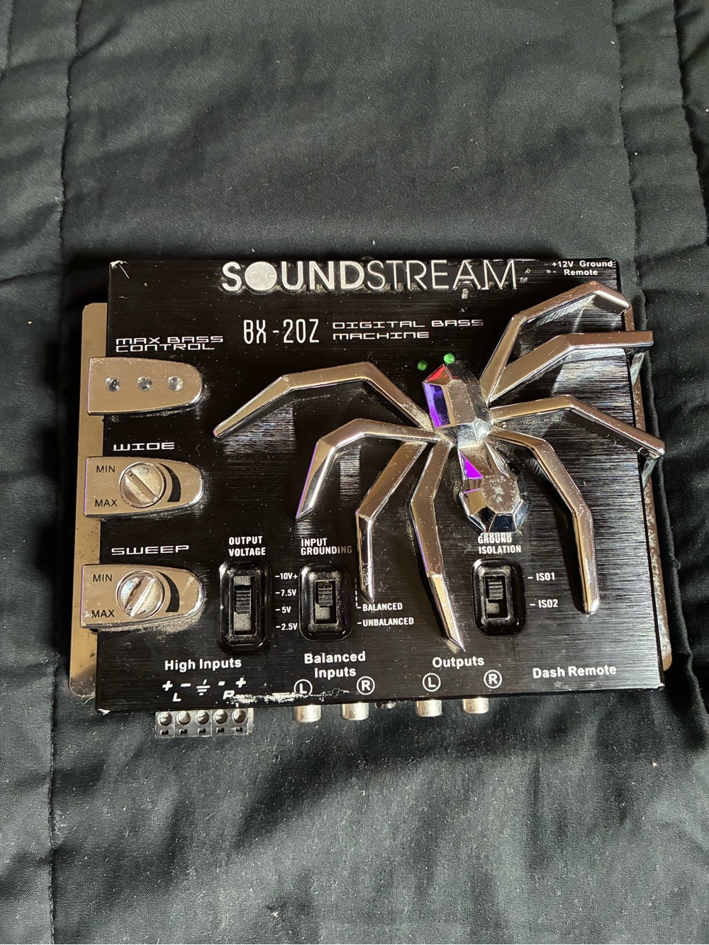 8x-20Z Digital Bass Machine - Black